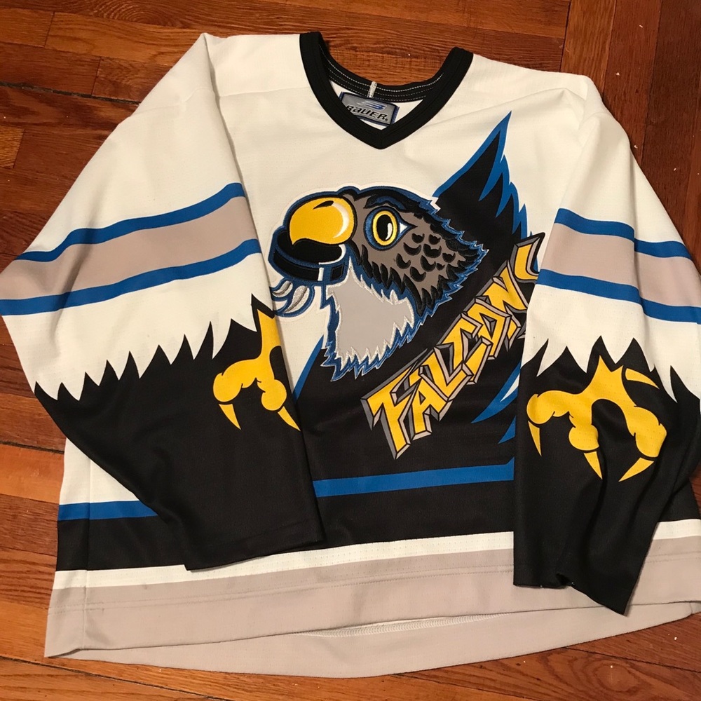 SPRINGFIELD FALCONS VINTAGE BAUER HOCKEY JERSEY